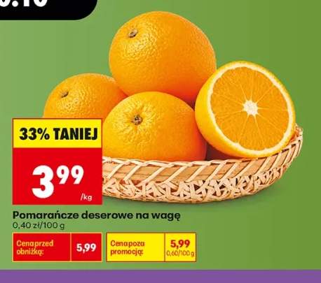 Pomarańcze deserowe