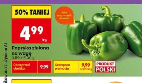 Papryka zielona