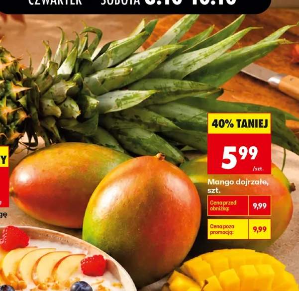 Mango dojrzałe