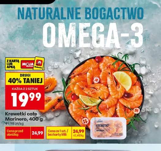 Krewetki całe Marinero