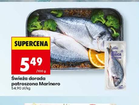 Świeża dorada patroszona Marinero