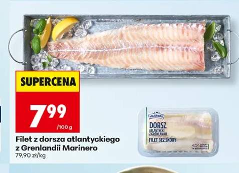 Filet z dorsza atlantyckiego z Grenlandii Marinero