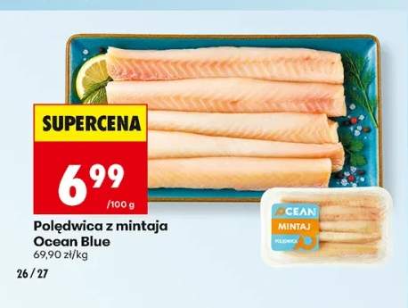 Polędwica z mintaja Ocean Blue