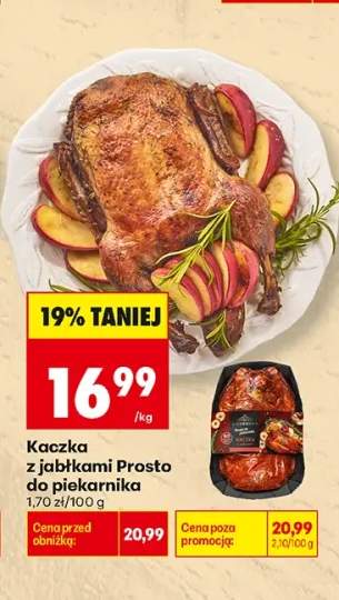 Kaczka z jabłkami Prosto do piekarnika