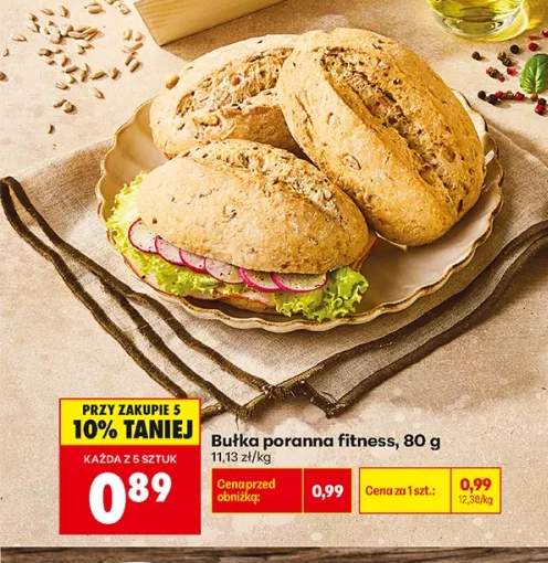 Bułka poranna fitness