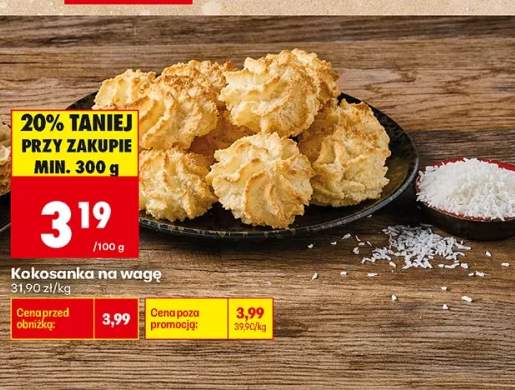 Kokosanka na wagę
