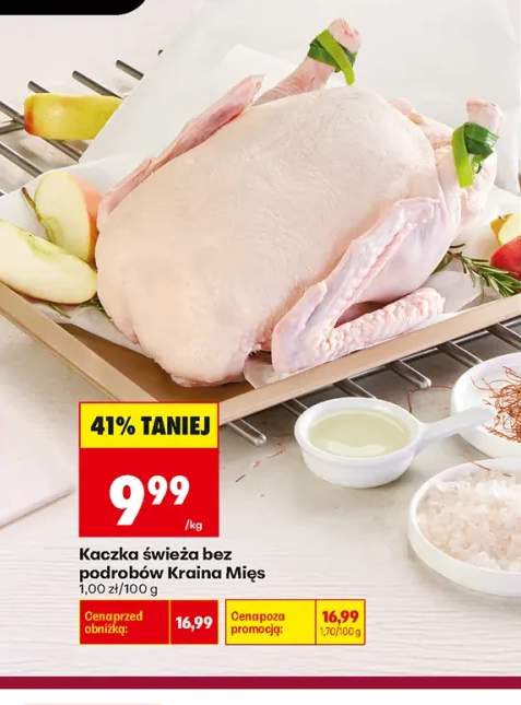 Kaczka świeża bez podrobów Kraina Mięs