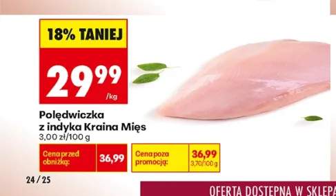 Polędwiczka z indyka Kraina Mięs