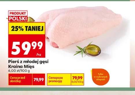 Pierś z młodej gęsi Kraina Mięs