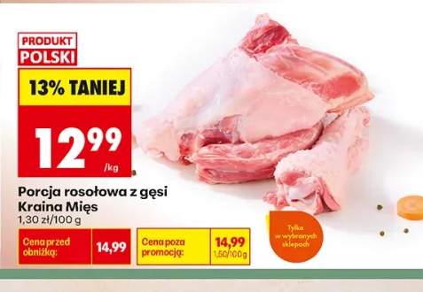 Porcja rosołowa z gęsi Kraina Mięs