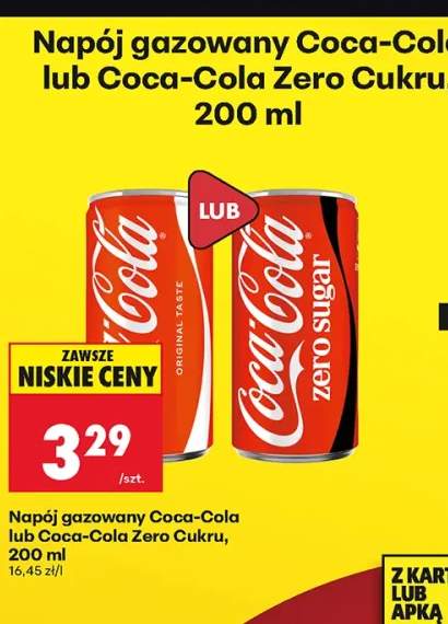 Napój gazowany Coca-Cola +1 wariant