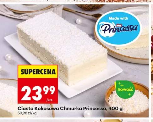Ciasto Kokosowa Chmurka Princessa