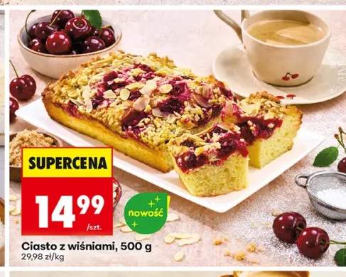 Ciasto z wiśniami
