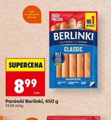Parówki Berlinki