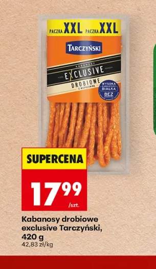 Kabanosy drobiowe Exclusive Tarczyński