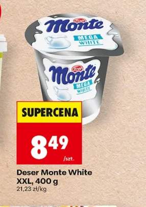 Deser Monte White XXL Zott