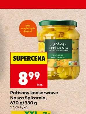 Patisony konserwowe Nasza Spiżarnia