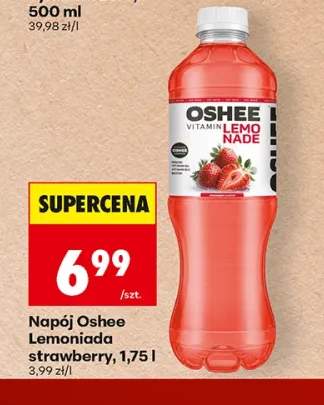 Napój Oshee Lemoniada strawberry