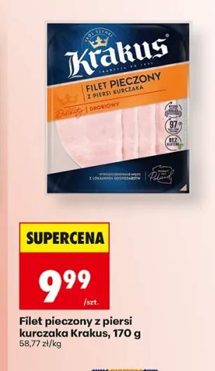 Filet pieczony z piersi kurczaka Krakus