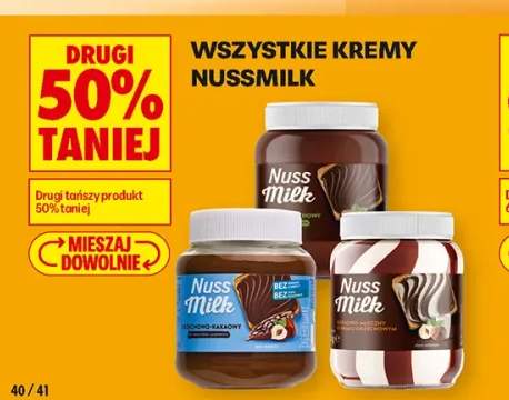 Kremy Nussmilk +3 warianty
