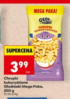 Chrupki kukurydziane Głodniaki Mega Paka