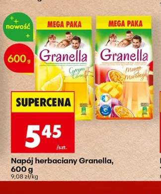 Napój herbaciany Granella cytryna +1 wariant