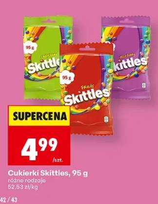 Cukierki Skittles Fruits +2 warianty
