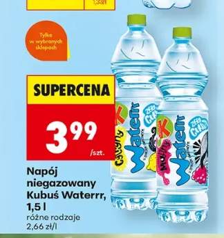 Napój niegazowany Kubuś Waterrr