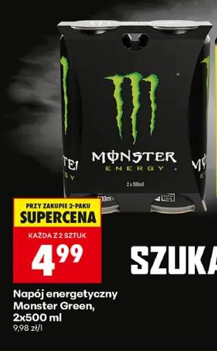 Napój energetyczny Monster Green 2-pak