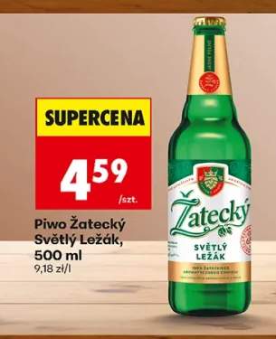 Piwo Žatecký Světlý Ležák
