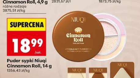 Puder sypki Niuqi Cinnamon Roll