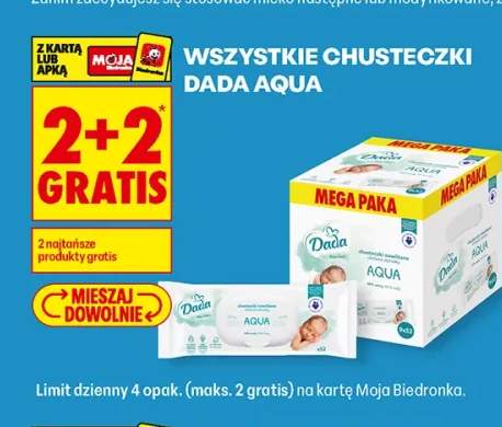 Chusteczki Dada Aqua +1 wariant