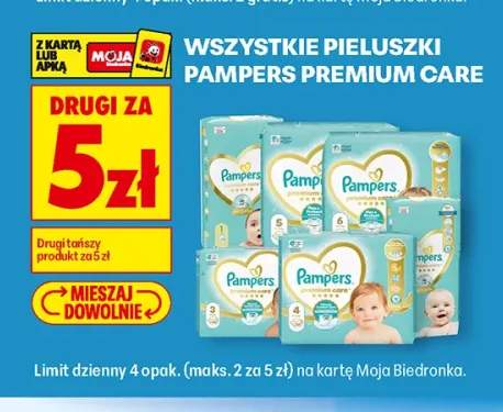 Pieluszki Pampers Premium Care