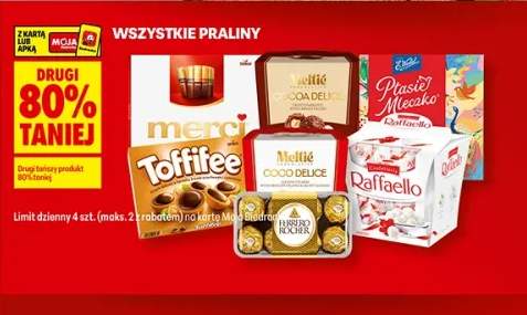 Praliny Meltie Cocoa Delice Crispy Almond +7 wariantów