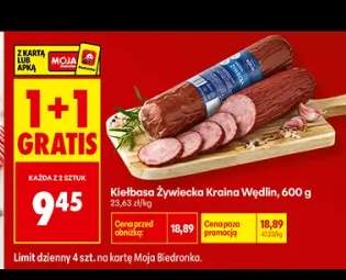 Kiełbasa żywiecka Kraina Wędlin