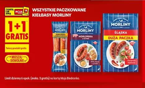 Kiełbasa śląska Morliny Duża Paczka +3 warianty
