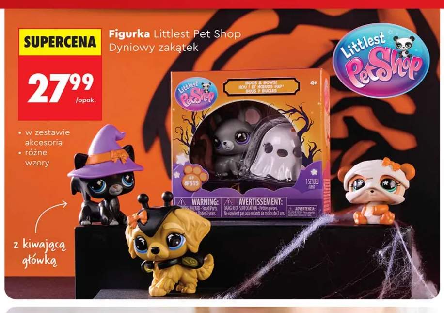 Figurka Littlest Pet Shop Dyniowy zakątek