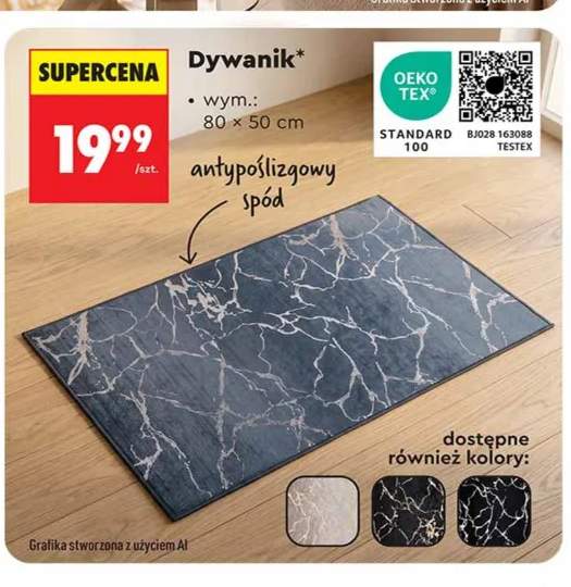 Dywanik 80x50 cm Smukee