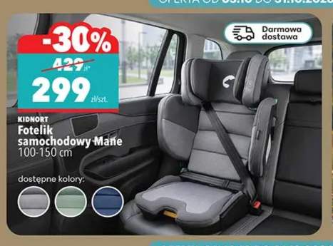 Fotelik samochodowy Mane 100-150 cm Kidnort
