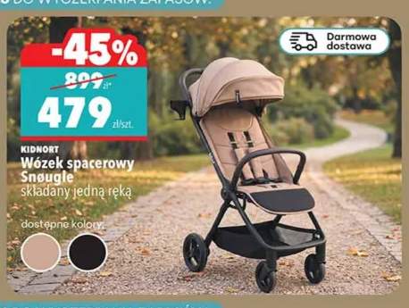 Wózek spacerowy Snøugle składany jedną ręką Kidnort