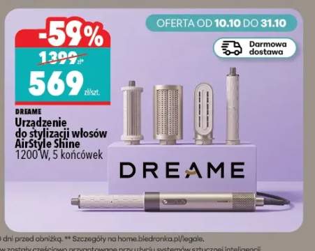 Urządzenie do stylizacji włosów AirStyle Shine 5 końcówek Dreame