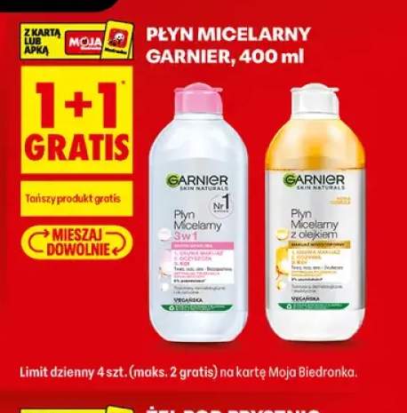 Płyn micelarny z olejkiem Garnier +1 wariant