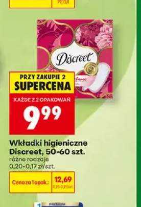 Wkładki higieniczne Discreet