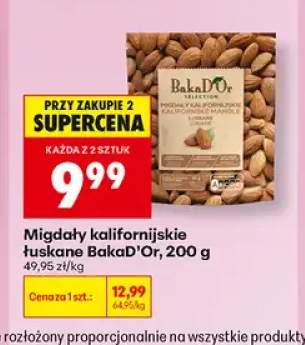 Migdały kalifornijskie łuskane BakaD'Or