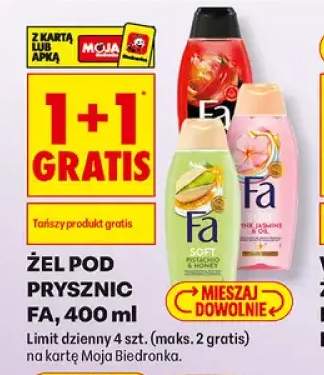 Żel pod prysznic Fa