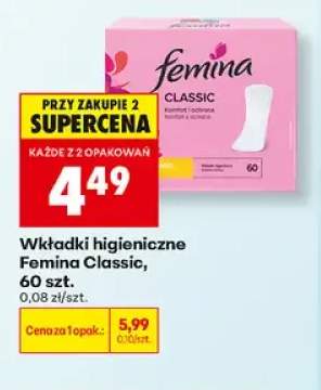 Wkładki higieniczne Femina Classic