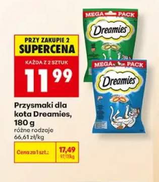 Przysmaki dla kota Dreamies z łososiem
