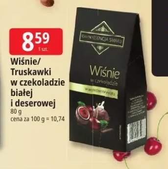 owoce w czekoladzie