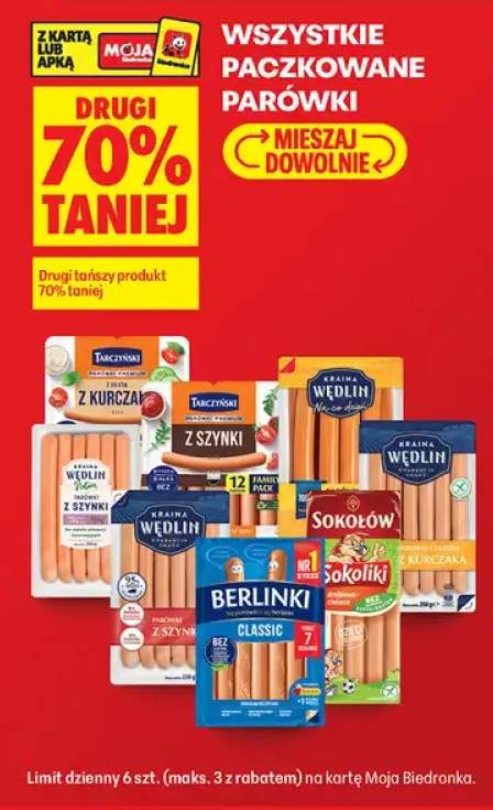 Parówki paczkowane