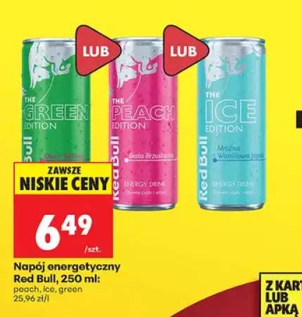 Napój energetyczny Red Bull green +2 warianty